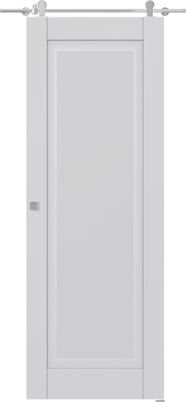 Modern interior Ca1 Primed Barn doors Door Design Lab