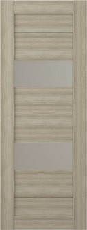 DOOR SLAB BERTA VETRO SHAMBOR 36" X 96" X 1 3/4" FROSTED GLASS