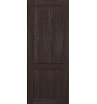 Shaker 2 Panel Veralinga Oak Hidden barn