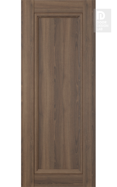Modern Interior DOOR SLAB OXFORD DUO 07 PECAN NUTWOOD 18" X 80" X 1 3/4"