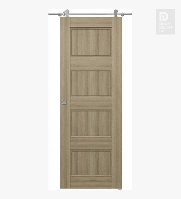 Oxford Uno 07 3R Shambor Modern Interior Barn Door by Belldinni