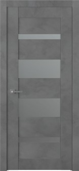 Avon 07-01 Vetro Dark Urban Single Doors