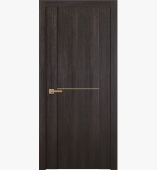 Avon 01 1H Gold Veralinga Oak Hinged doors