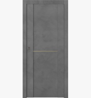 Avon 01 1H Gold Dark Urban Pocket doors
