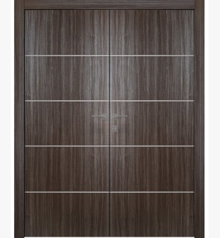 Palladio 4H Gray Oak Double doors