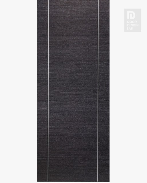 DOOR SLAB AVANTI 2U BLACK APRICOT 28" X 84" X 1 3/4" SOLID CORE