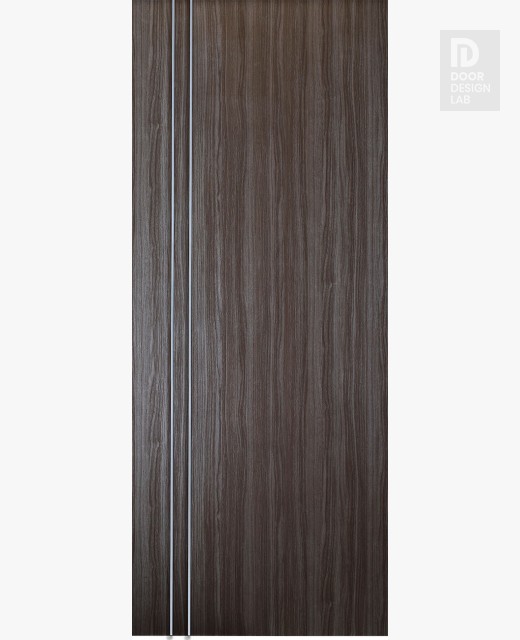 DOOR SLAB PALLADIO 2V GRAY OAK 30" X 84" X 1 9/16" SOLID CORE