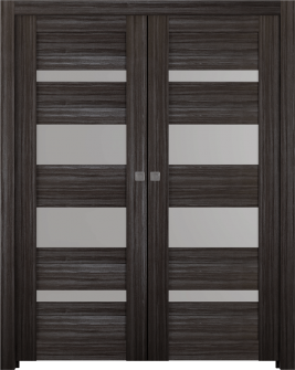 Mirella Vetro Gray Oak Double