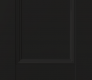 Modern Interior DOOR SLAB OXFORD DUO 07 R BLACK MATTE 30" X 92 1/2" X 1 3/4"