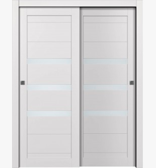 Dora Vetro Snow White Bypass doors
