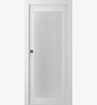 Palladio 207 Vetro Bianco Noble Pocket doors