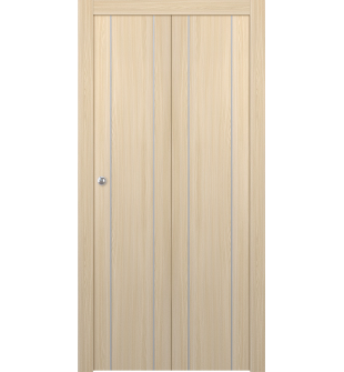 Optima 2U Loire Ash Bi-folding doors