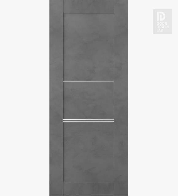 DOOR SLAB AVON 07 3H DARK URBAN 30" X 92 1/2" X 1 3/4"