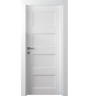 Oxford Uno 07 3R Snow White Hinged doors