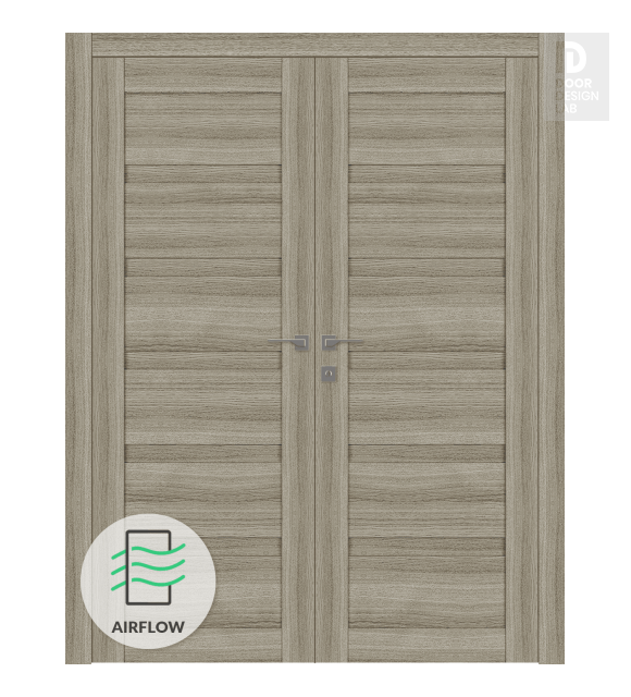 Louver Shambor Double doors