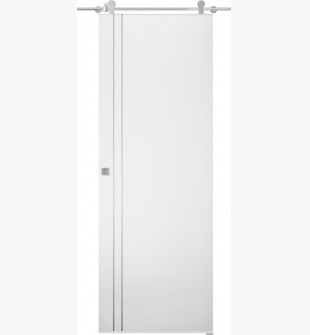 Palladio 2V Bianco Noble Barn doors
