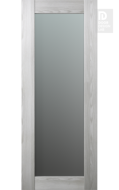 DOOR SLAB AVON 207 VETRO RIBEIRA ASH 18" X 80" X 1 3/4"