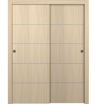 Optima 4H Loire Ash Bypass doors