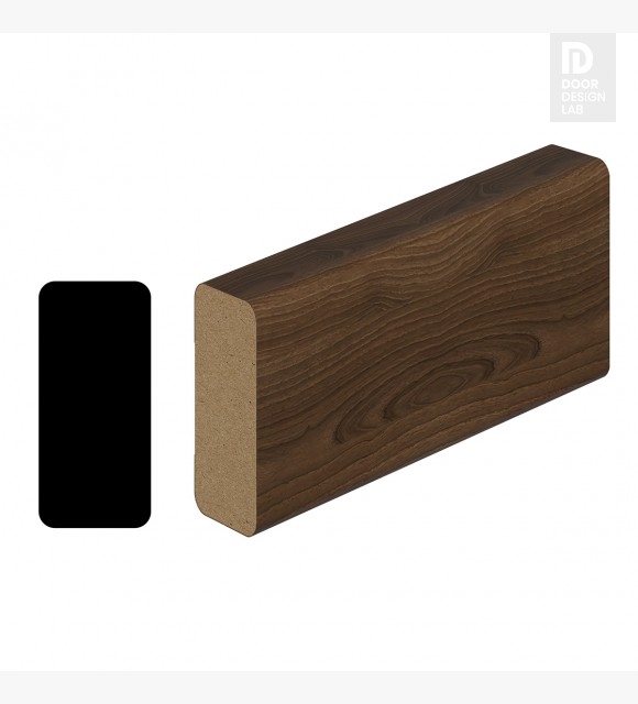 BASE MOLDING TYPE 1 H 1/2 PECAN NUTWOOD 96"