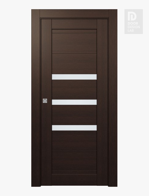 Dora Vetro Veralinga Oak Modern Interior Pocket Door by Belldinni