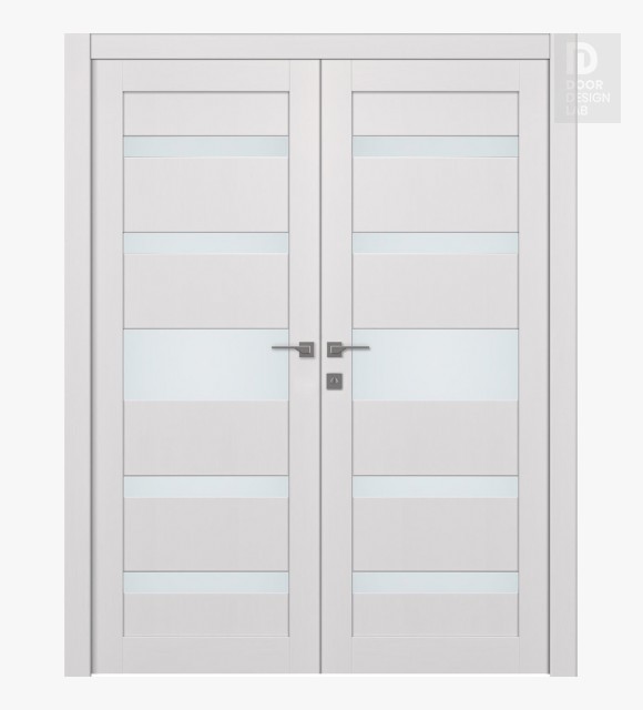 Gina Vetro Bianco Noble Double doors
