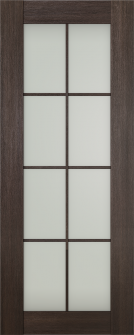DOOR SLAB AVON 8 LITE VETRO VERALINGA OAK 30" X 96" X 1 3/4"
