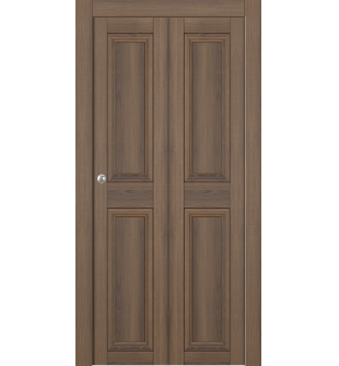 Oxford Duo 07 Rn Pecan Nutwood Bi-folding doors