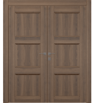 Oxford Uno 07 2Rn Pecan Nutwood Double doors