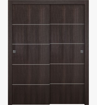 Optima 4H Veralinga Oak Bypass doors