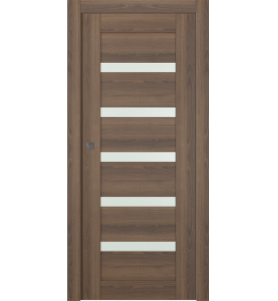 Avon 07-04 Vetro Pecan Nutwood Pocket doors