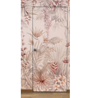 Primed Door Example For Wallpapering 3 Frameless