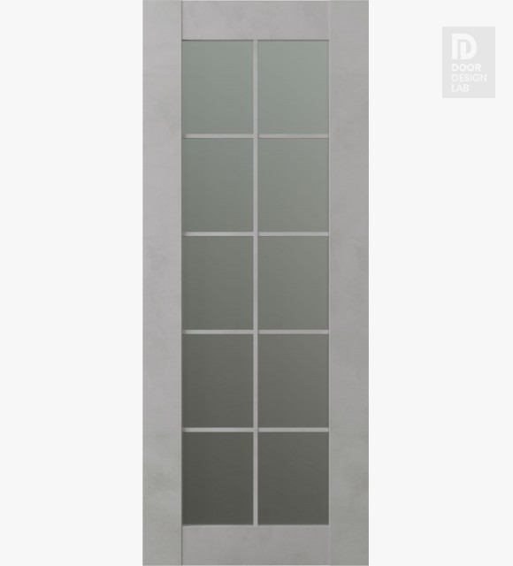 DOOR SLAB AVON 10 LITE VETRO LIGHT URBAN 32" X 80" X 1 3/4"