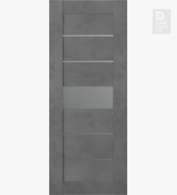 DOOR SLAB AVON 07-06 VETRO DARK URBAN 28" X 84" X 1 3/4"