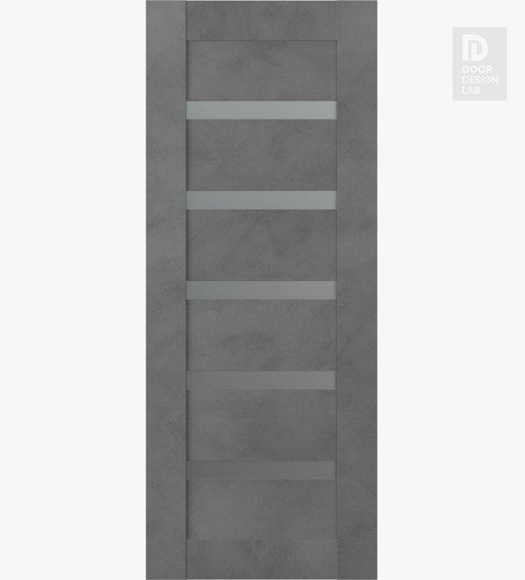 DOOR SLAB AVON 07-04 VETRO DARK URBAN 32" X 92 1/2" X 1 3/4"