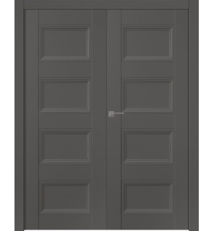 Oxford Duo 07 3R Gray Matte Double doors