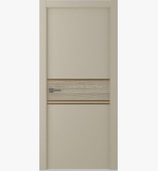 Twinwood 2 Ivory Gold Patina Bypass doors