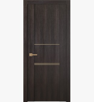 Avon 01 3H Gold Veralinga Oak Single Doors