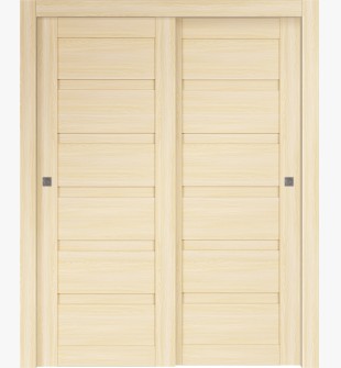 Louver Loire Ash Bypass doors