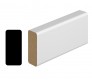 BASE MOLDING TYPE 1 H 1/2 SNOW WHITE 96"