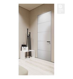 20 Min Fire Rated 4H Bianco Noble Frameless