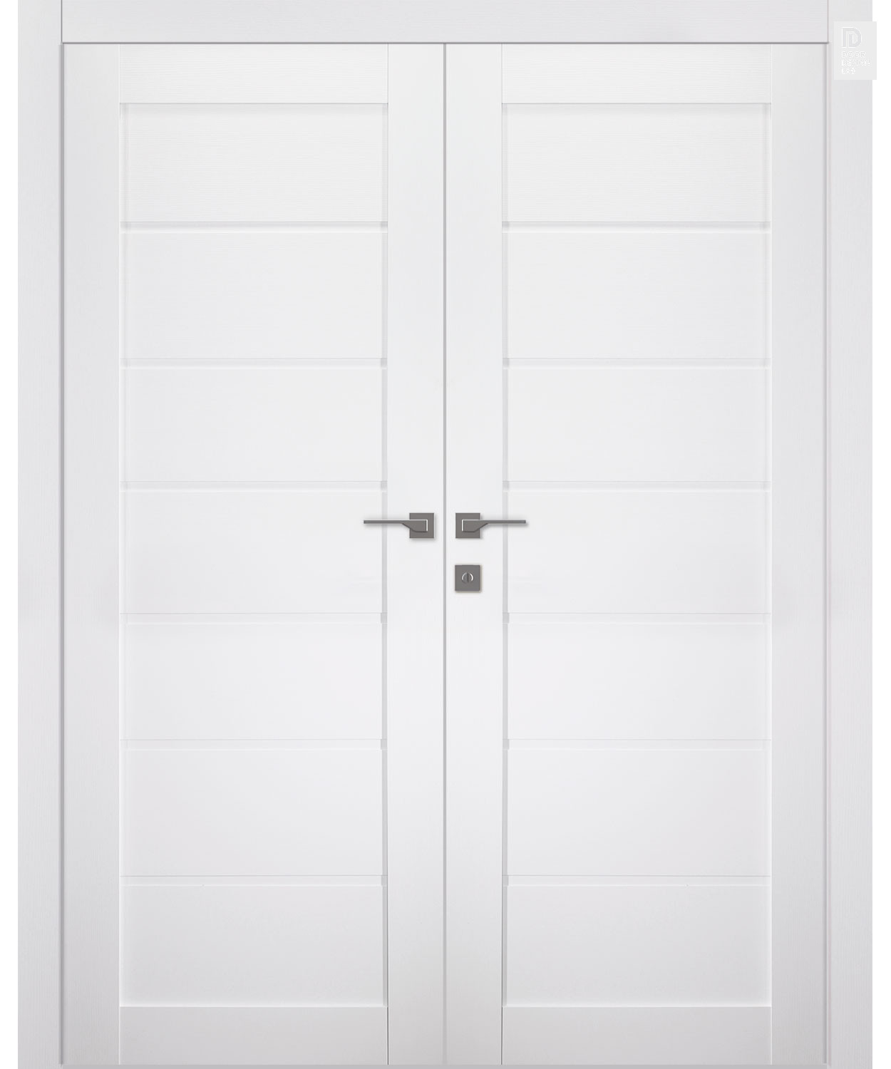 Modern interior door Alda Bianco Noble Double doors for $598.00 | Door ...