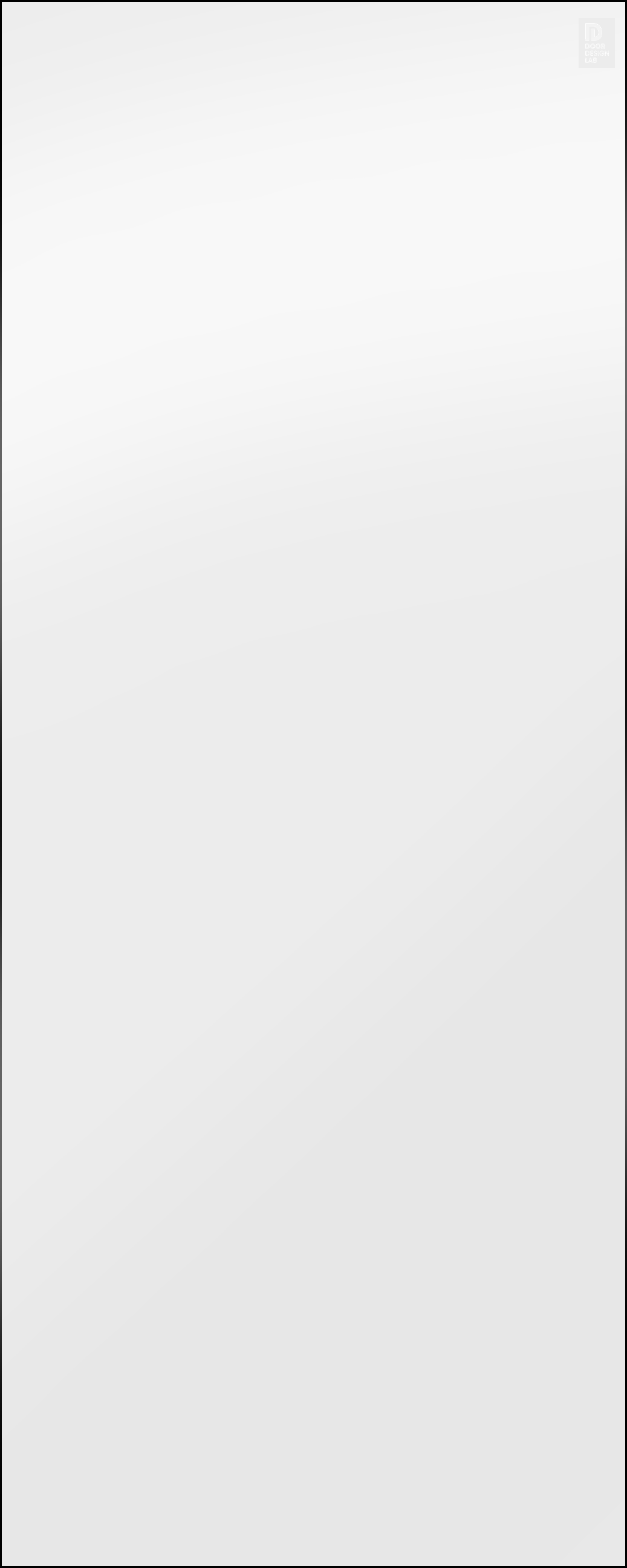 Modern interior DOOR SLAB PRIMED DOOR FOR PAINTING 30" X 80" X 1 3/4