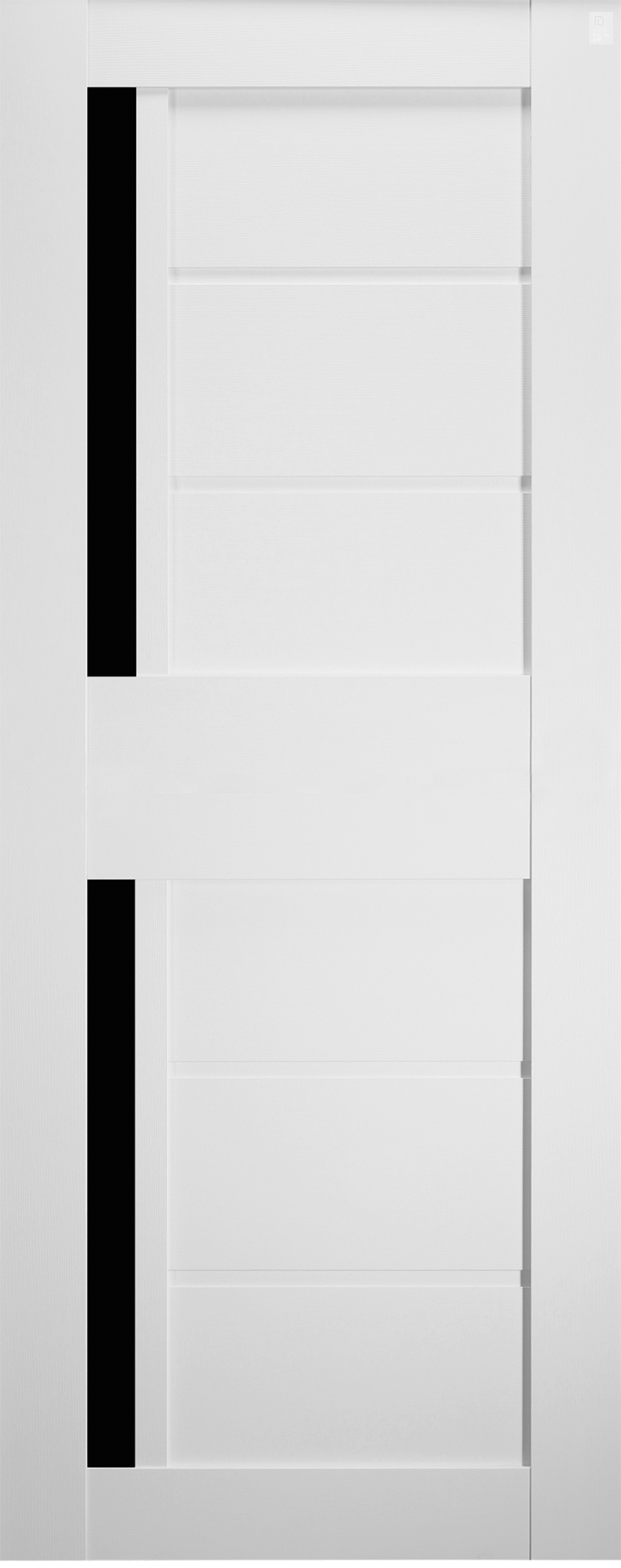 Modern interior NDOOR SLAB ESTA BL VETRO BIANCO NOBLE 32" X 84" X 1 9/