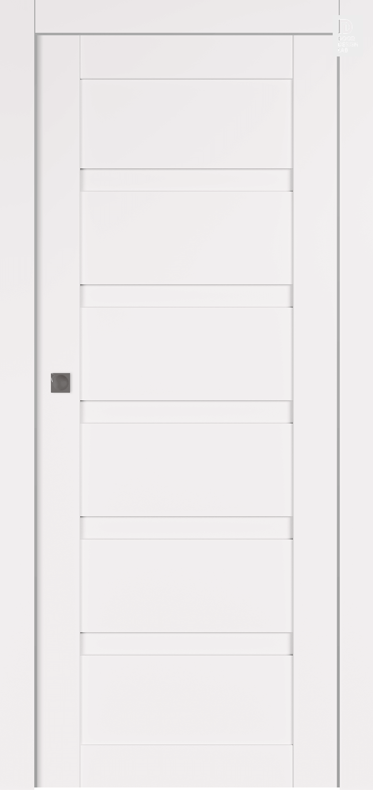 Modern interior door Louver Snow White Pocket doors for 339.00 Door