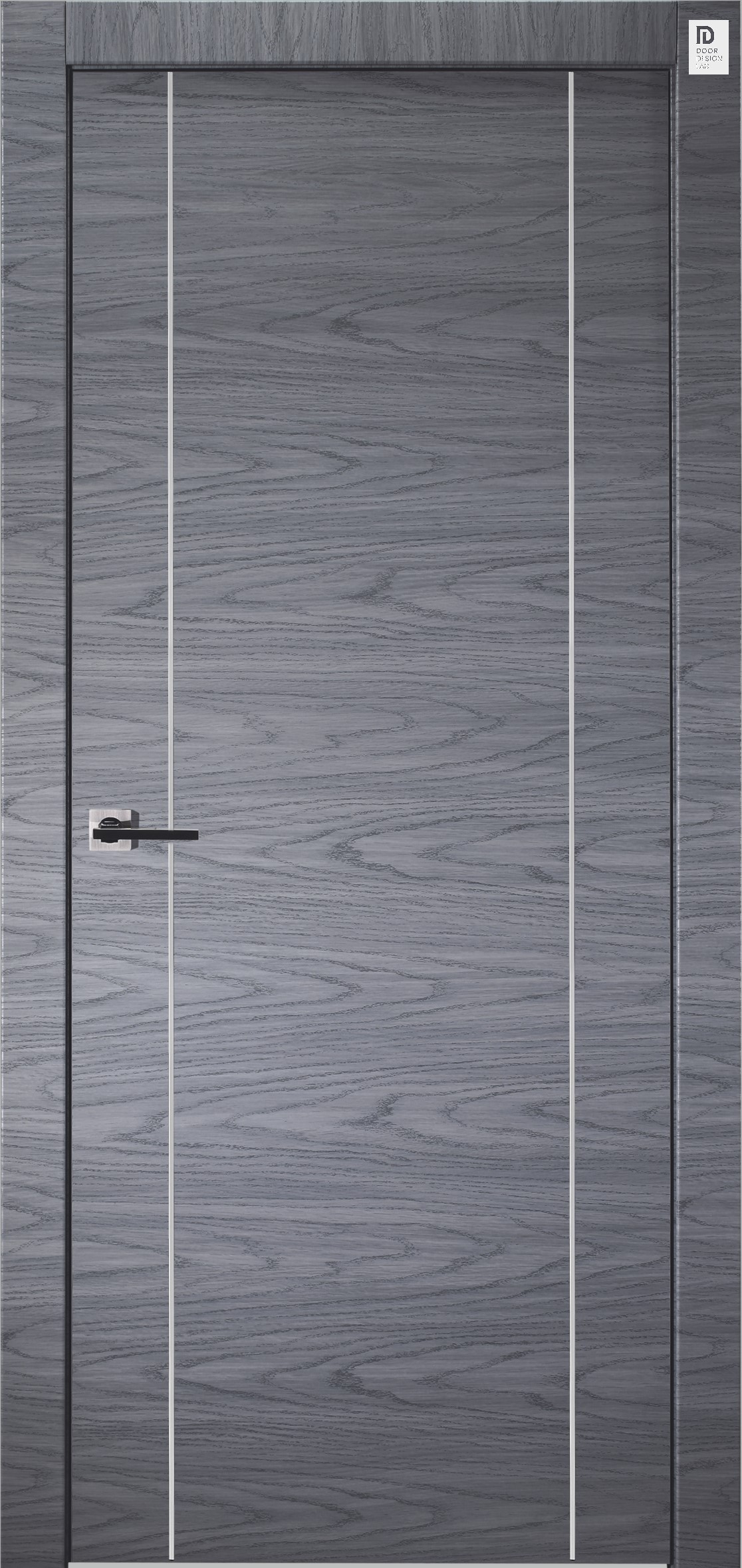 Modern interior door Optima 2U Blue Shadow Bypass doors for 678.00