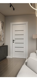 Alba Bianco Noble Single Doors
