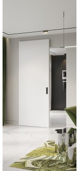 Smart Pro Flat Polar White Hidden barn