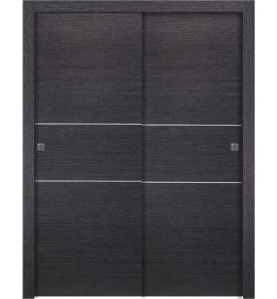 Avanti 2H Black Apricot Bypass doors
