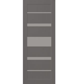 DOOR SLAB AVON 07-03 VETRO GRAY MATTE 28" X 96" X 1 3/4"