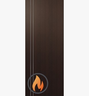 DOOR SLAB 20 MIN FIRE RATED 2V VERALINGA OAK 30" X 96" X 1 3/4"